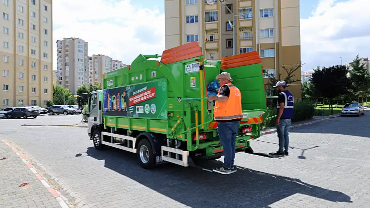 Talas'a yeni geri dönüşüm aracı