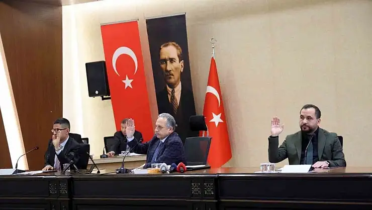 Talas Belediyesi'nde nisan ayı meclis toplantısı yapıldı