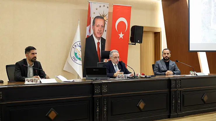 Talas Meclisi Kasım ayı toplantısını gerçekleştirdi