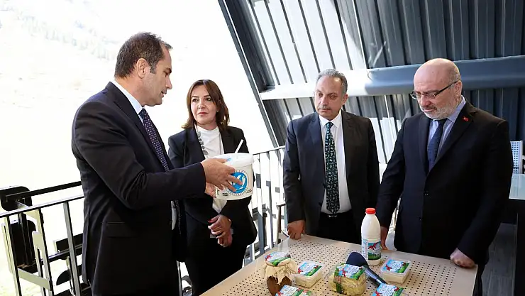 'TALAS SÜT EVİ' ÜRÜNLERİ GÖRÜCÜYE ÇIKTI