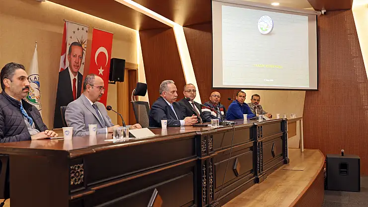 Talas'ta Arsa değer tespiti için komisyon toplantısı yapıldı