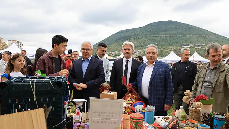 Talas'ta çevre gününe renkli ve anlamlı kutlama