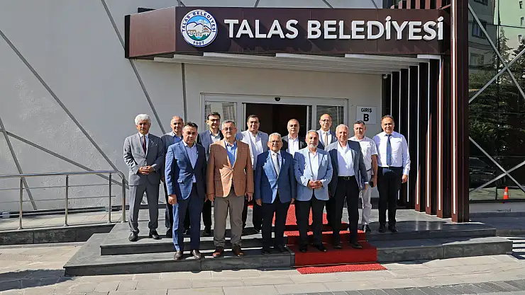 Talas'ta hizmetler için birlik ve beraberlik toplantısı yapıldı