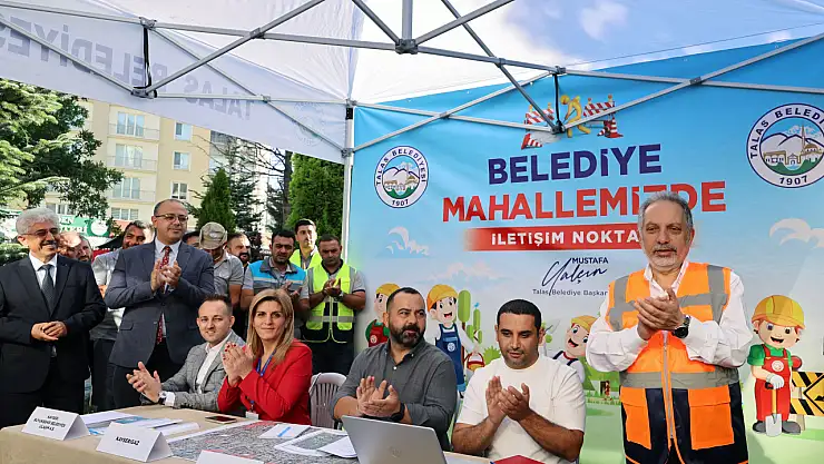 Talas'ta mahalleler yenileniyor