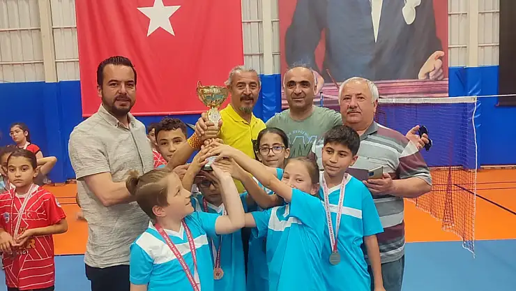Talas'ta Minikler Badminton İl Birinciliği sona erdi