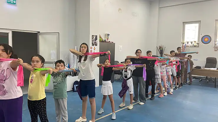 Talas'ta Okçuluk Kurslarına yoğun ilgi