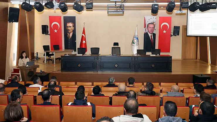 TALAS'TA İŞ GÜVENLİĞİ EĞİTİMLERİ DEVAM EDİYOR