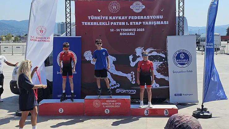 Tekerlekli Paten Şampiyonası'ndan 7 Madalya ile döndük