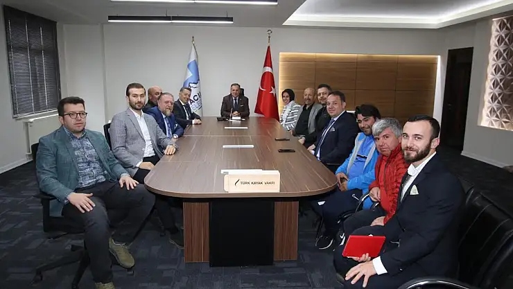 TKF BAŞKAN ADAYI ALAFTARGİL'DEN BAŞKAN ÖZDOĞAN'A ZİYARET