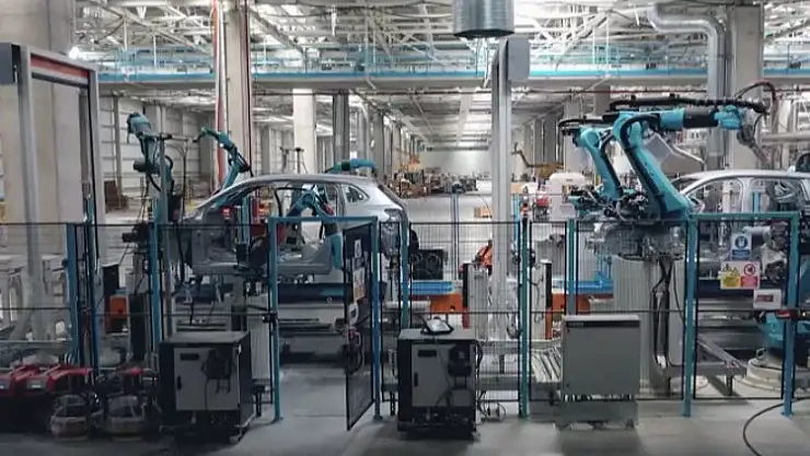 Togg Gemlik Tesisi deneme üretimi