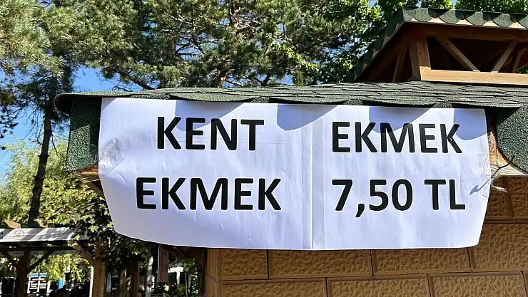 Tomarza Belediyesi, 7 buçuk liradan ekmek satmaya başladı