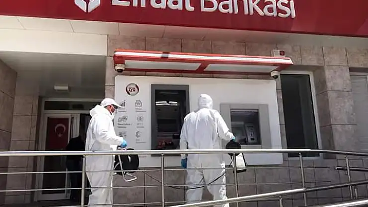 Tomarza da dezenfekte çalışmaları