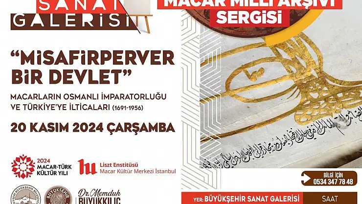 Türk-Macar dostluğu sergisi