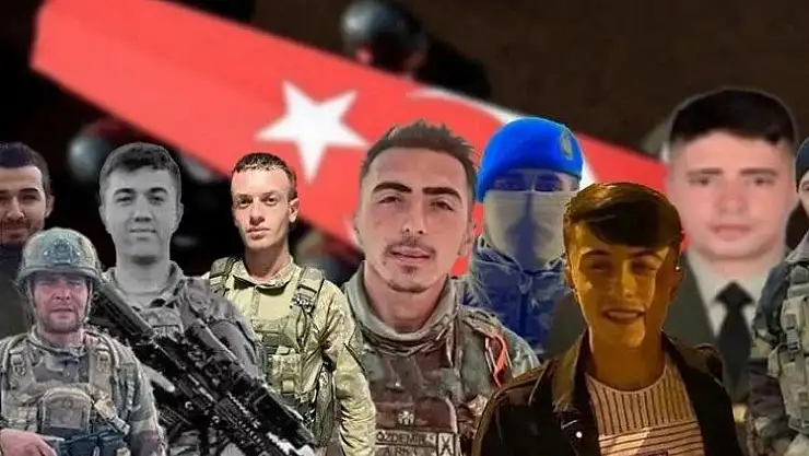 Türkiye'nin yüreğine şehit ateşi düştü.