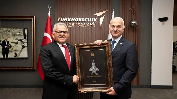 TUSAŞ GENEL MÜDÜRÜ KOTİL'İ ZİYARET ETTİ