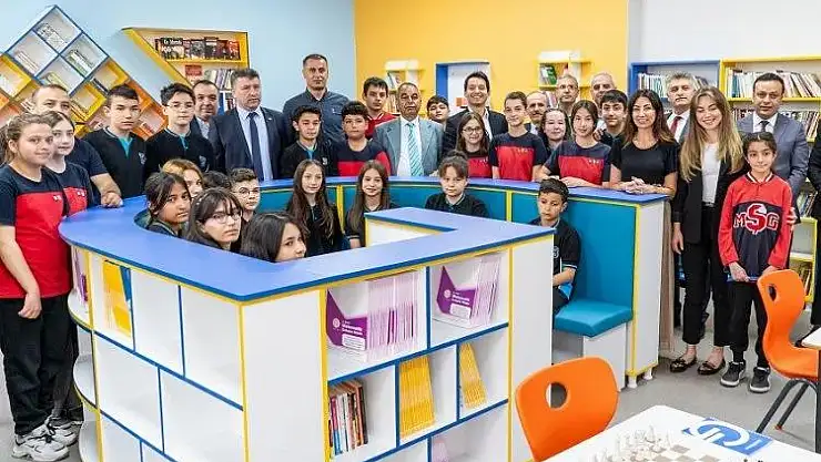 Üçüncü kütüphane Kayseri'ye açıldı