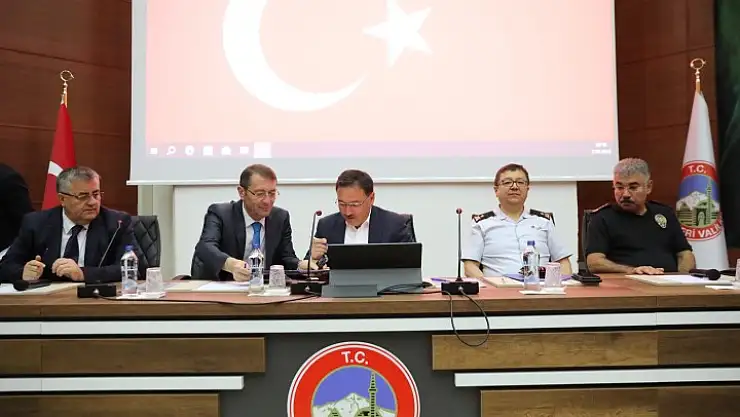 Üniversitelerin Güvenliğine Yönelik Değerlendirme Toplantısı gerçekleştirildi