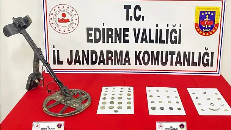 Uzunköprü'de tarihi eser kaçakçılığı operasyonu