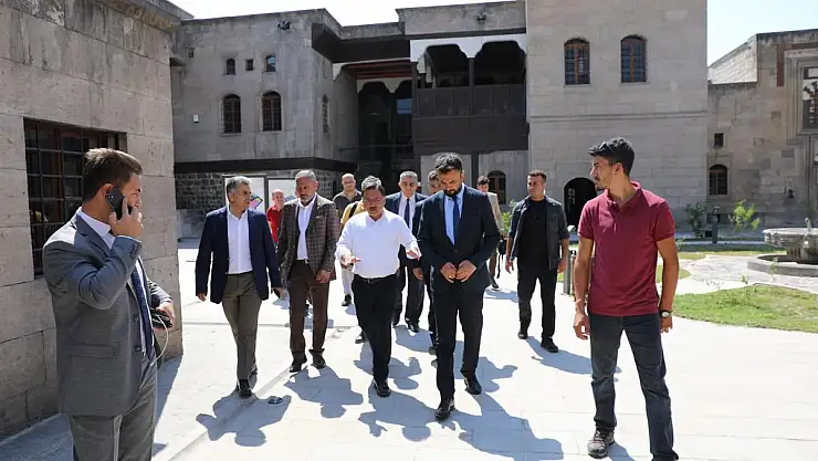 Vali Çiçek Güpgüpoğlu Konağı ve Gesi de İncelemelerde  Bulundu