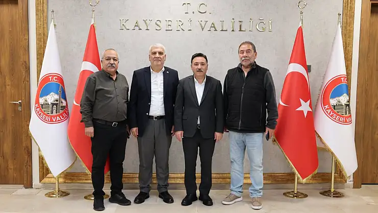 Vali Çiçek, polis özel harekat derneği'ni kabul etti