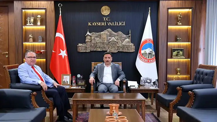 Vali Çiçek'ten Vali Yardımcısı Türköz'e başarı dileği