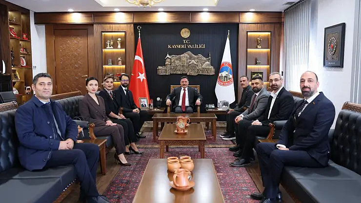 Vali Çiçek TÜRSAB heyetini ağırladı