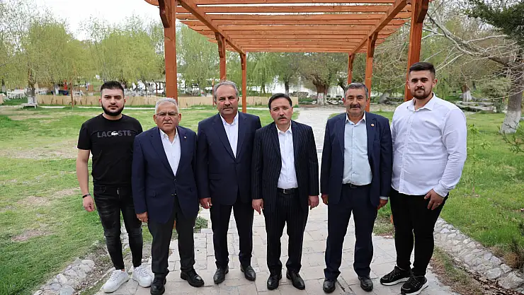 Vali Çiçek ve Başkan Büyükkılıç Sultan Sazlığı'nda