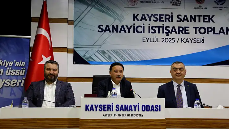 Vali Gökmen Çiçek, Sanayicilerle bir araya geldi