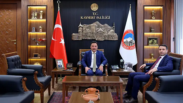 Vali ve Mahkeme başkanı bir araya geldi