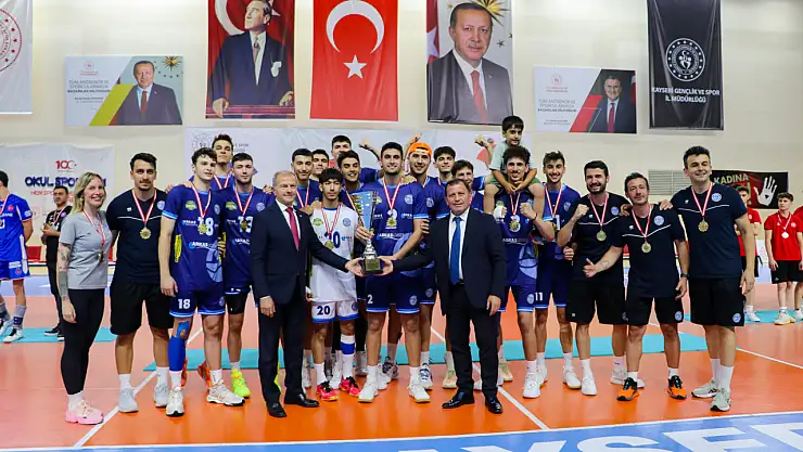 Voleybol Genç Erkekler Türkiye finalleri Kayseri'de tamamlandı
