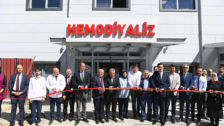 Yahyalı Devlet Hastanesine Diyaliz Ünitesi Açıldı