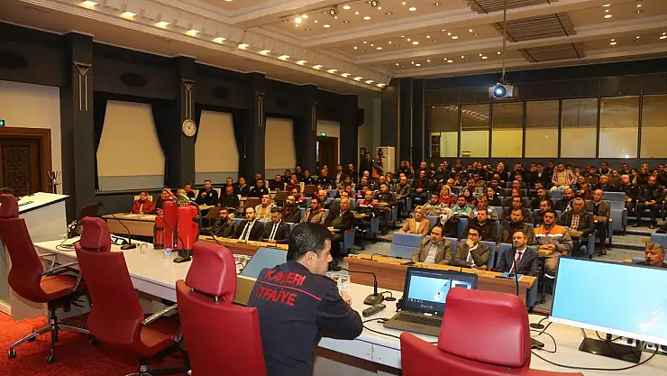 'YANGIN, DEPREM VE TRAFİK KAZALARI' EĞİTİMİ