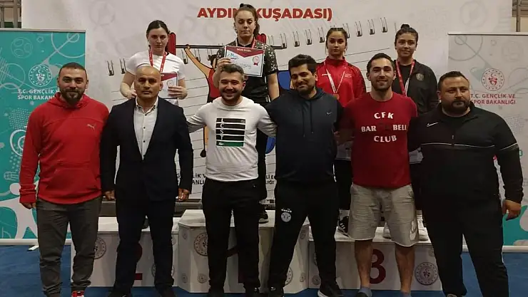 Yeşilhisarlı halterciler Türkiye Şampiyonu oldu