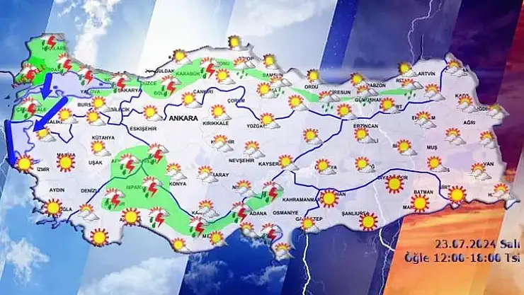 Yurtta bugün hava nasıl olacak?