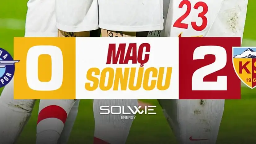Adana Demirspor 0-2 Kayserispor