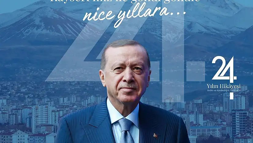 AK parti 24 yaşında: Kayseri hizmetle büyüyor