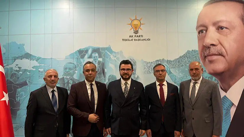 AK Parti'de 3 ilçe başkanlığına yeni atamalar yapıldı