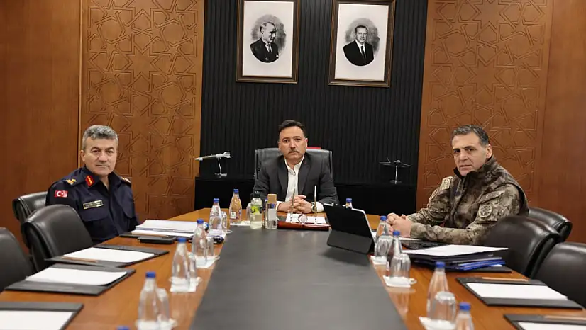 Asayiş toplantısı yapıldı