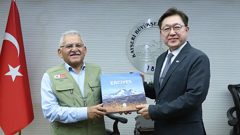 Başkan Büyükkılıç, Güney Kore heyetini ağırladı