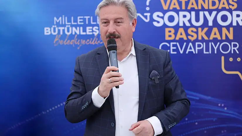 Başkan Palancıoğlu Yeniköy Mahallesi'nde Vatandaşlarla Buluştu