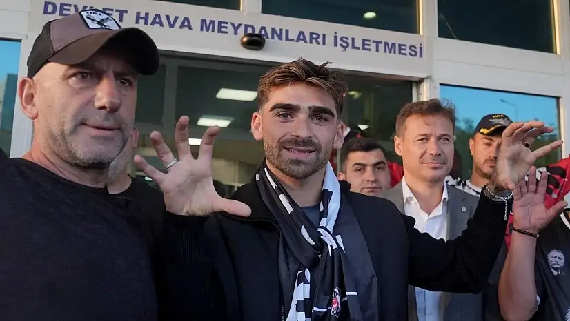 Beşiktaş'ın yeni transferi Jota Silva İstanbul'da