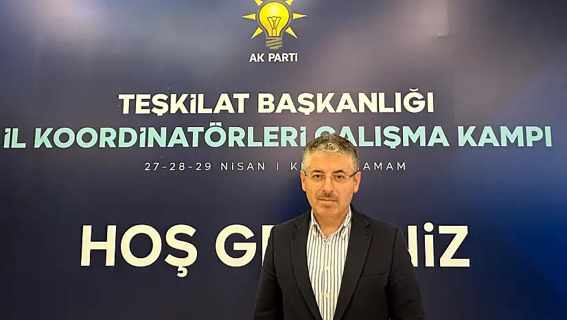 Çopuroğlu, AK parti teşkilat kampında