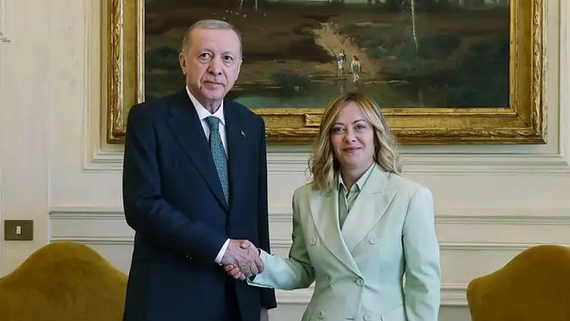 Cumhurbaşkanı Erdoğan İtalya'da
