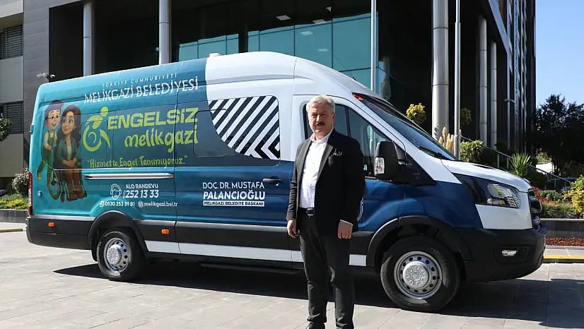 Engelsiz Melikgazi Aracı Hastane Ulaşımında Destek Oluyor