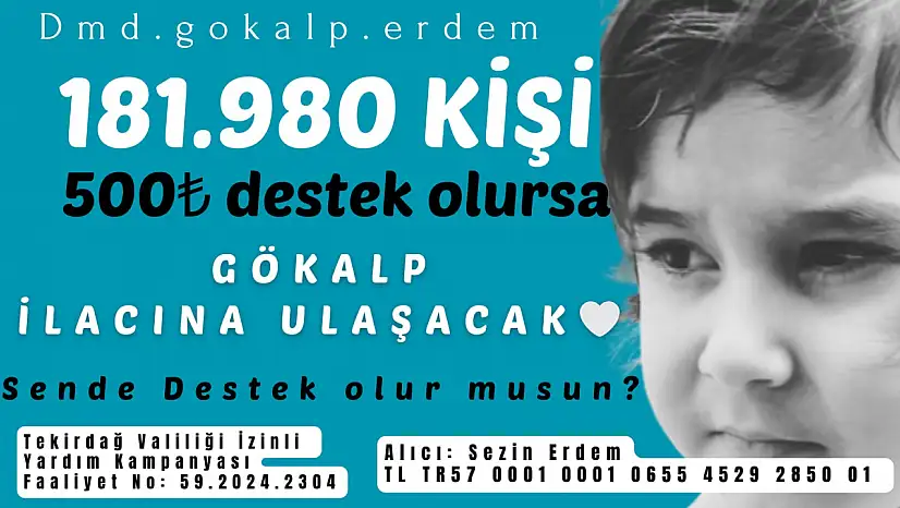 Gökalp Erdem İçin Umut Seferberliği