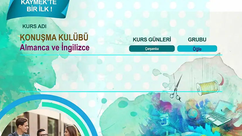 KAYMEK'ten Ücretsiz Konuşma Kulübü