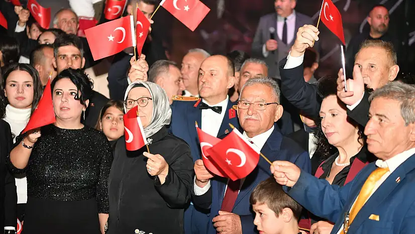 Kayseri'de 29 Ekim coşkusu