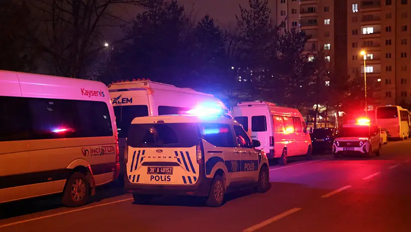 Kayseri'de iki grup arasında silahlı kavga: 1 yaralı