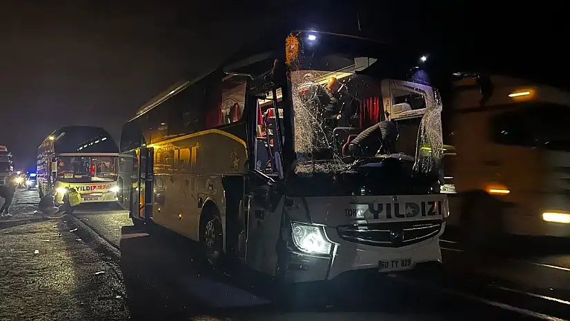 Kayseri-Sivas yolunda zincirleme kaza