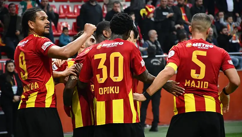 Kayserispor'dan ilk galibiyet